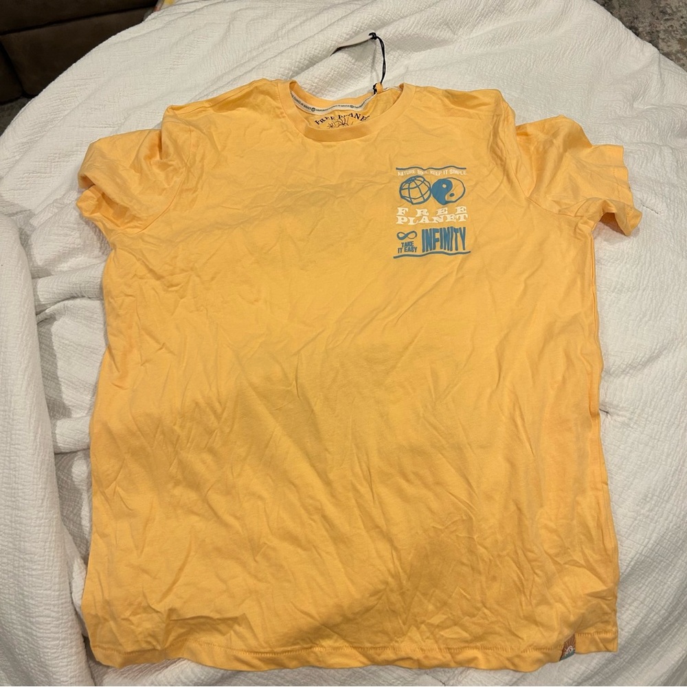 Orange Oversized tee